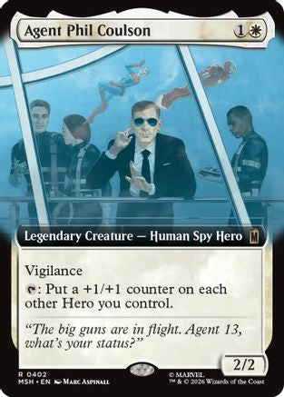 Agent Phil Coulson (Extended Art) (MSH-402) - Marvel Super Heroes Foil