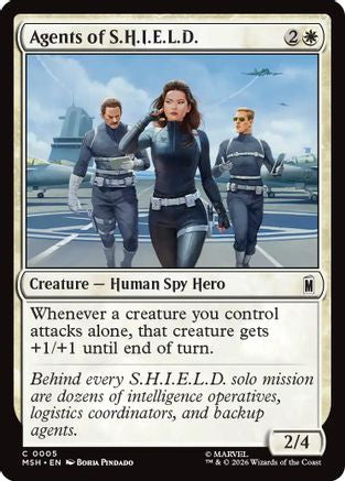 Agents of S.H.I.E.L.D. (MSH-005) - Marvel Super Heroes