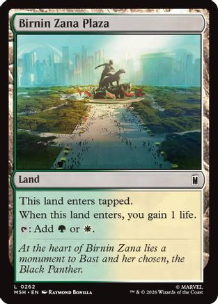 Birnin Zana Plaza (MSH-262) - Marvel Super Heroes