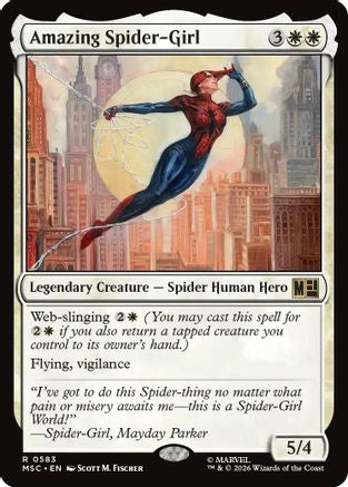 Amazing Spider-Girl (MSC-583) - Commander: Marvel Super Heroes Foil