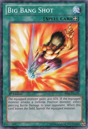Big Bang Shot (Starfoil) (BP01-EN075) - Battle Pack: Epic Dawn 1st Edition