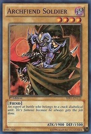 Archfiend Soldier (Starfoil) (BP01-EN112) - Battle Pack: Epic Dawn Unlimited