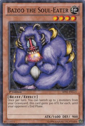 Bazoo the Soul-Eater (Starfoil) (BP01-EN119) - Battle Pack: Epic Dawn 1st Edition