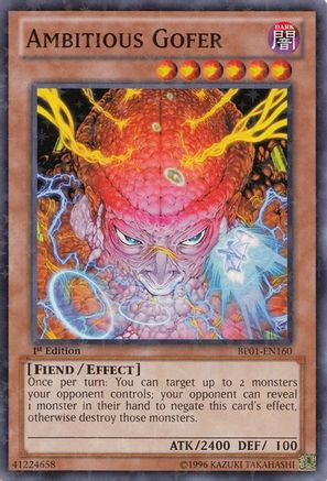 Ambitious Gofer (Starfoil) (BP01-EN160) - Battle Pack: Epic Dawn Unlimited