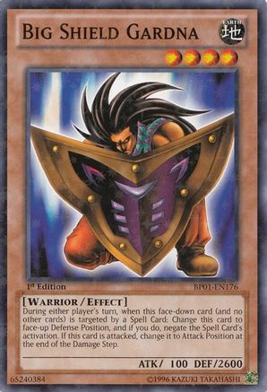 Big Shield Gardna (Starfoil) (BP01-EN176) - Battle Pack: Epic Dawn 1st Edition