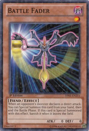 Battle Fader (Starfoil) (BP01-EN211) - Battle Pack: Epic Dawn 1st Edition