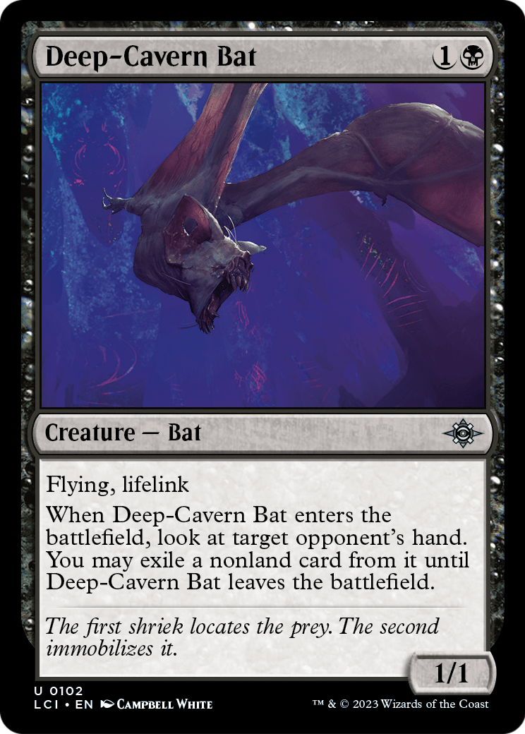 Deep-Cavern Bat (LCI-102) - The Lost Caverns of Ixalan