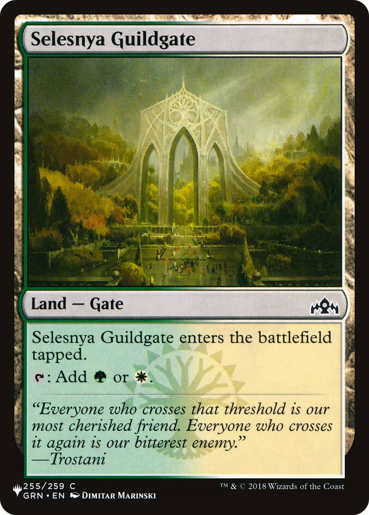 Selesnya Guildgate (LIST-255) - The List Reprints