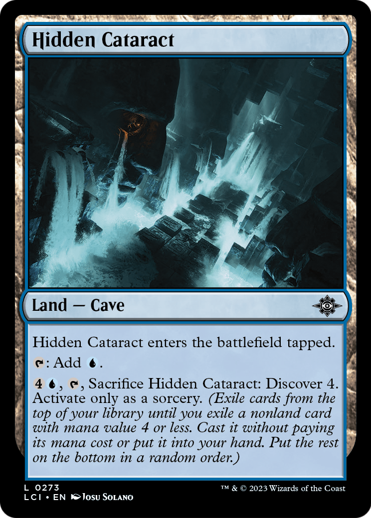 Hidden Cataract (LCI-273) - The Lost Caverns of Ixalan Foil