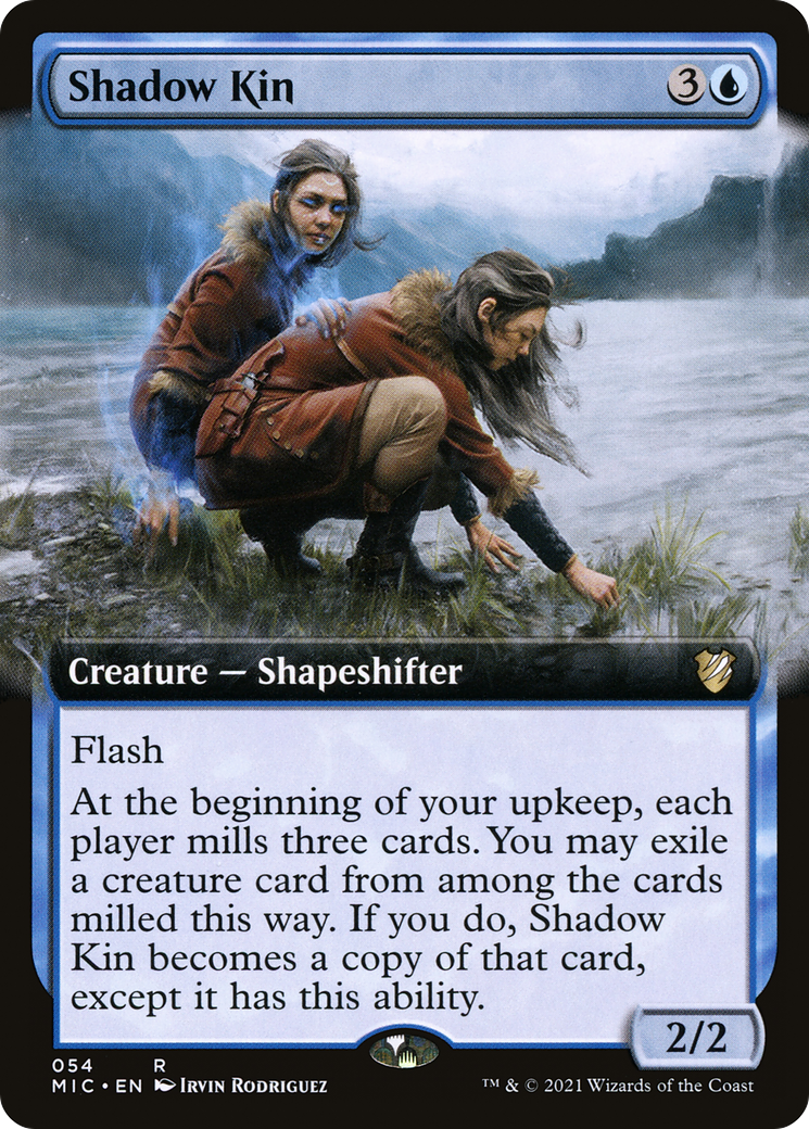 Shadow Kin (Extended Art) (MIC-054) - Midnight Hunt Commander: (Extended Art)