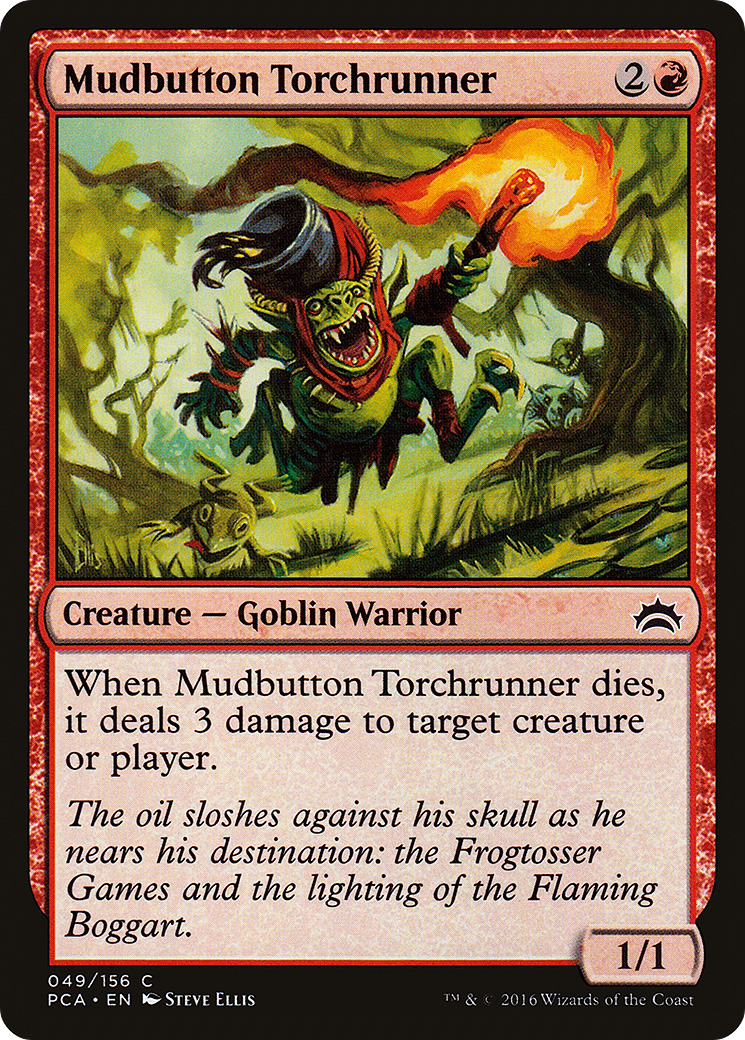 Mudbutton Torchrunner (PCA-049) - Planechase Anthology
