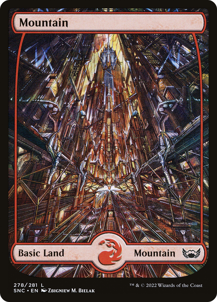 Mountain (278) (SNC-278) - Streets of New Capenna: (Full Art) Foil