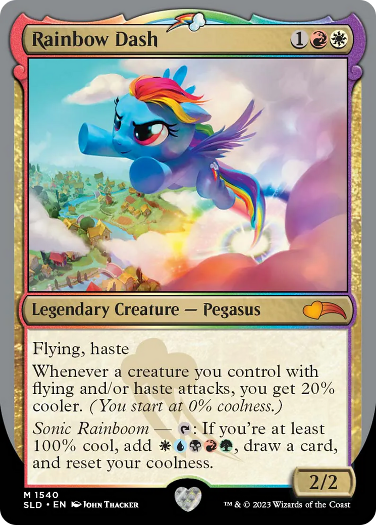Rainbow Dash (SLD-1540) - Secret Lair Drop Foil