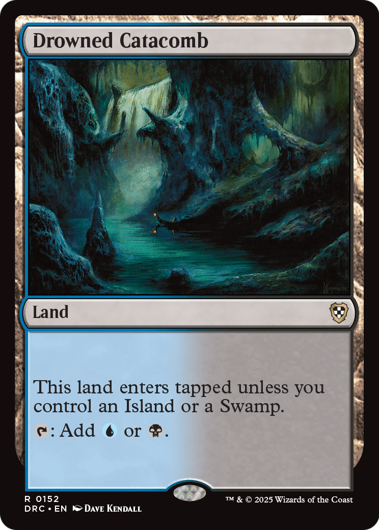 Drowned Catacomb (DRC-152) - Commander: Aetherdrift