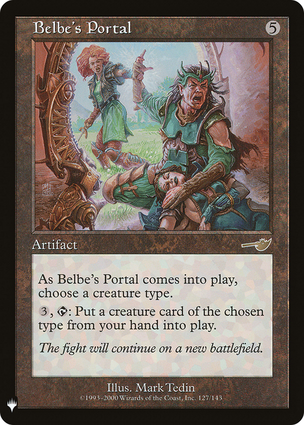 Belbe's Portal (LIST-127) - The List