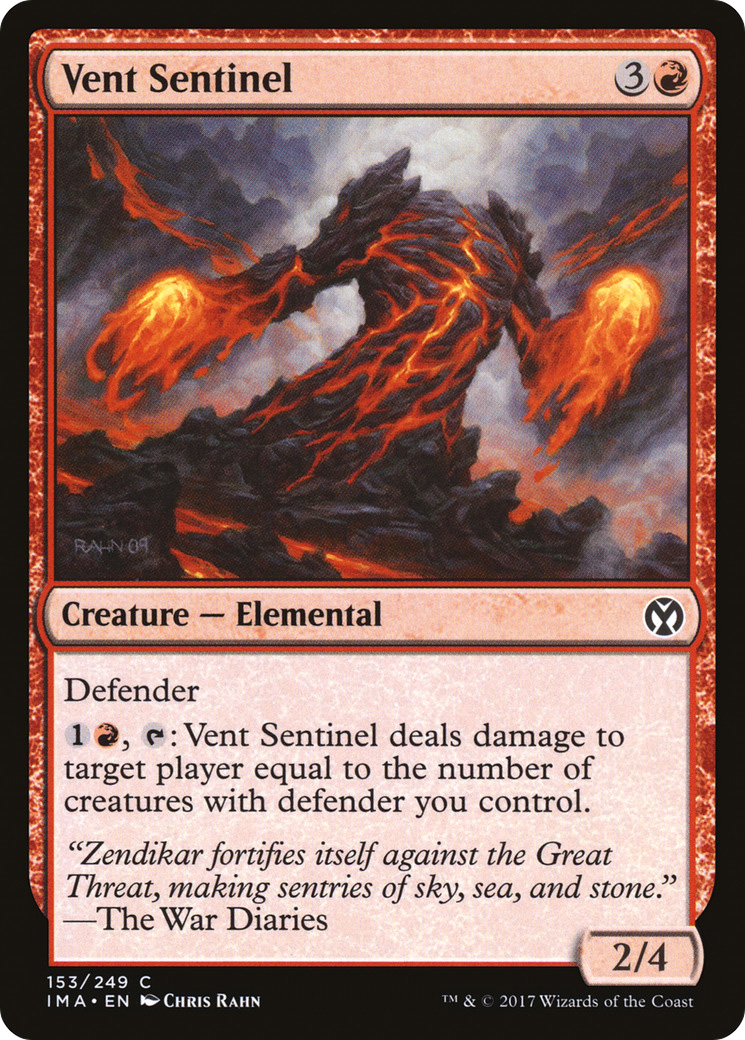 Vent Sentinel (IMA-153) - Iconic Masters Foil