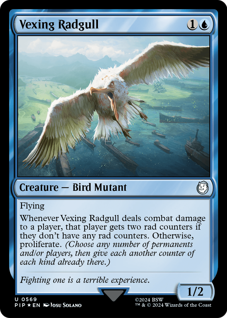 Vexing Radgull (Surge Foil) (PIP-569) - Fallout Foil