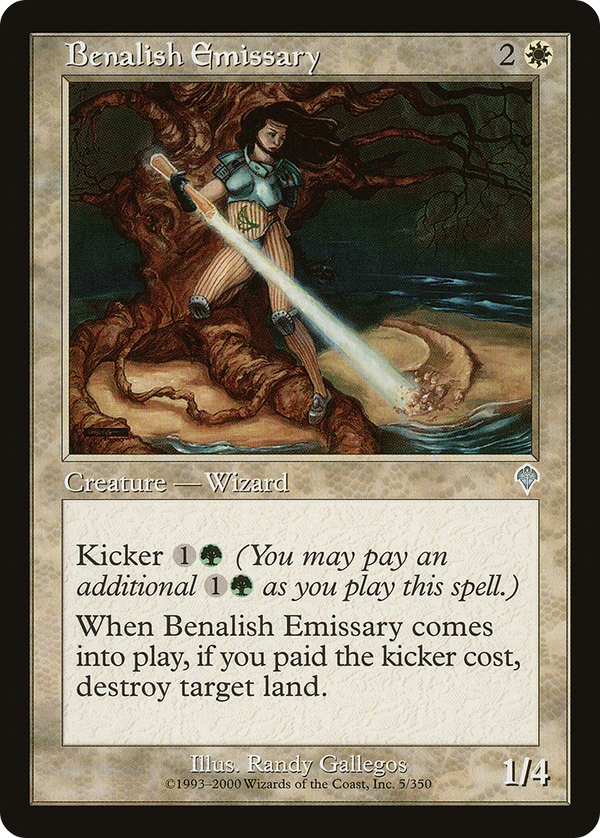Benalish Emissary (INV-005) - Invasion Foil