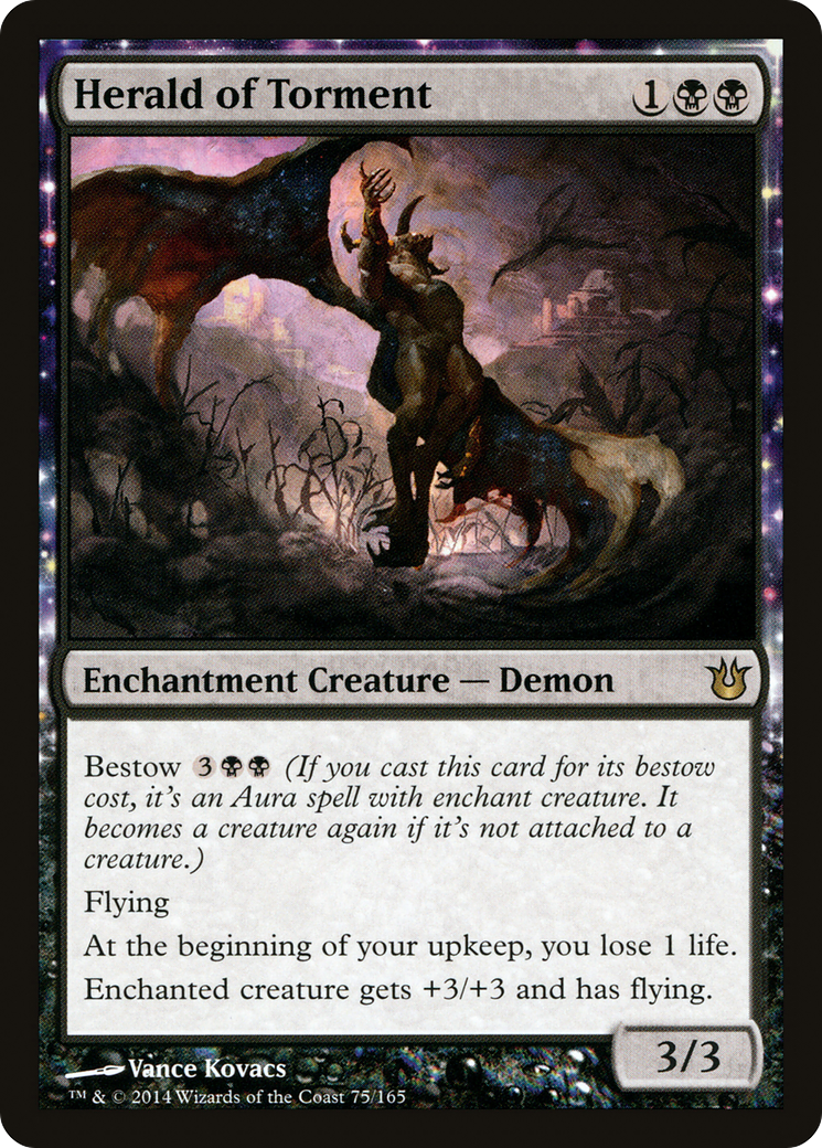 Herald of Torment (BNG-075) - Born of the Gods: (enchantment)