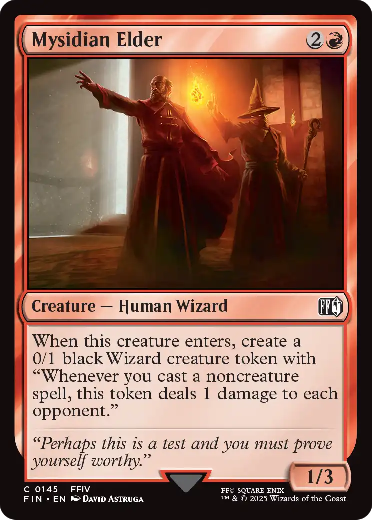 Mysidian Elder (FIN-145) - FINAL FANTASY Foil