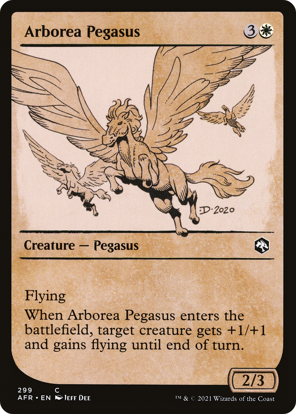 Arborea Pegasus (Showcase) (AFR-299) - Adventures in the Forgotten Realms: (Showcase)