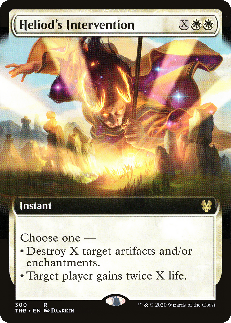 Heliod's Intervention (Extended Art) (THB-300) - Theros Beyond Death: (Extended Art)