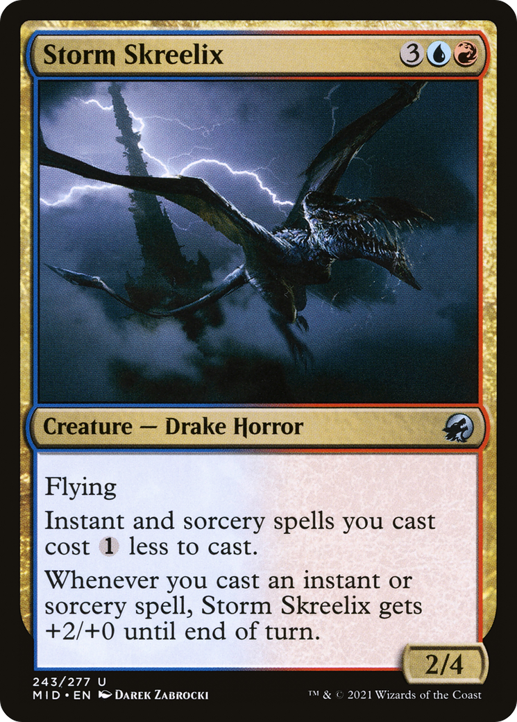 Storm Skreelix (MID-243) - Innistrad: Midnight Hunt Foil