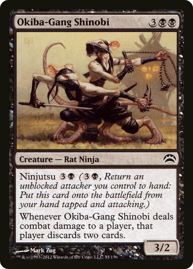 Okiba-Gang Shinobi (PC2-035) - Planechase 2012 Foil