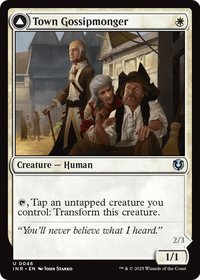 Town Gossipmonger (INR-046) - Innistrad Remastered