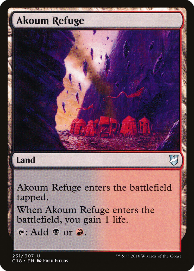 Akoum Refuge (C18-231) - Commander 2018