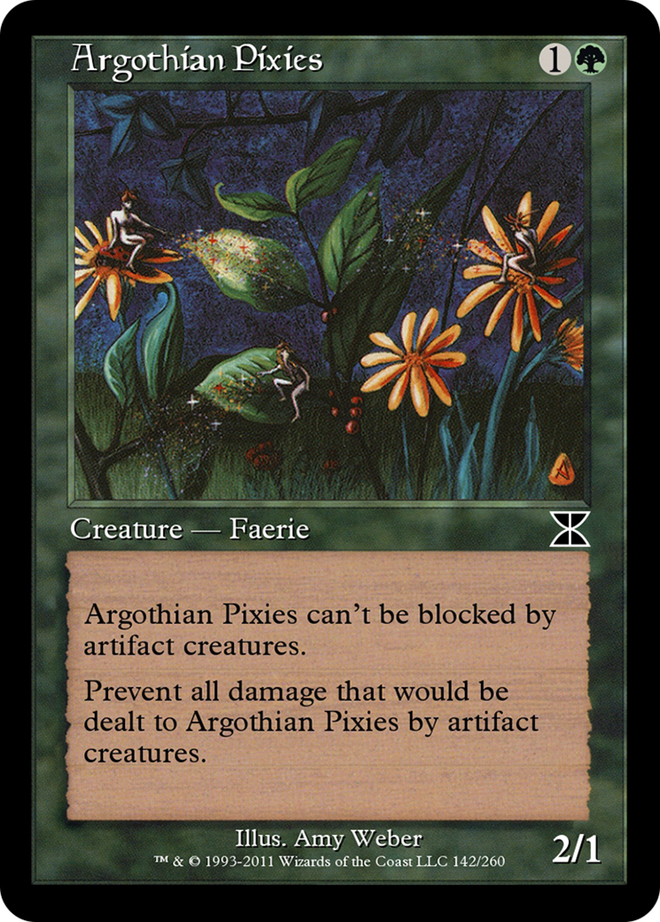 Argothian Pixies (ME4-142) - Masters Edition IV Foil