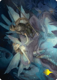 Faebloom Trick // Faebloom Trick (AFDN-006) - Foundations Art Series (Borderless) Foil