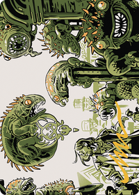Pest Infestation // Pest Infestation (AOTJ-042) - Outlaws of Thunder Junction Art Series (Borderless)