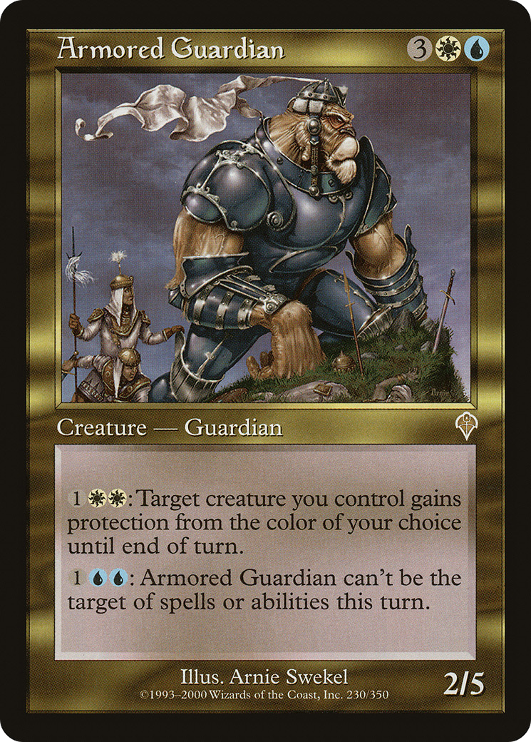 Armored Guardian (INV-230) - Invasion Foil