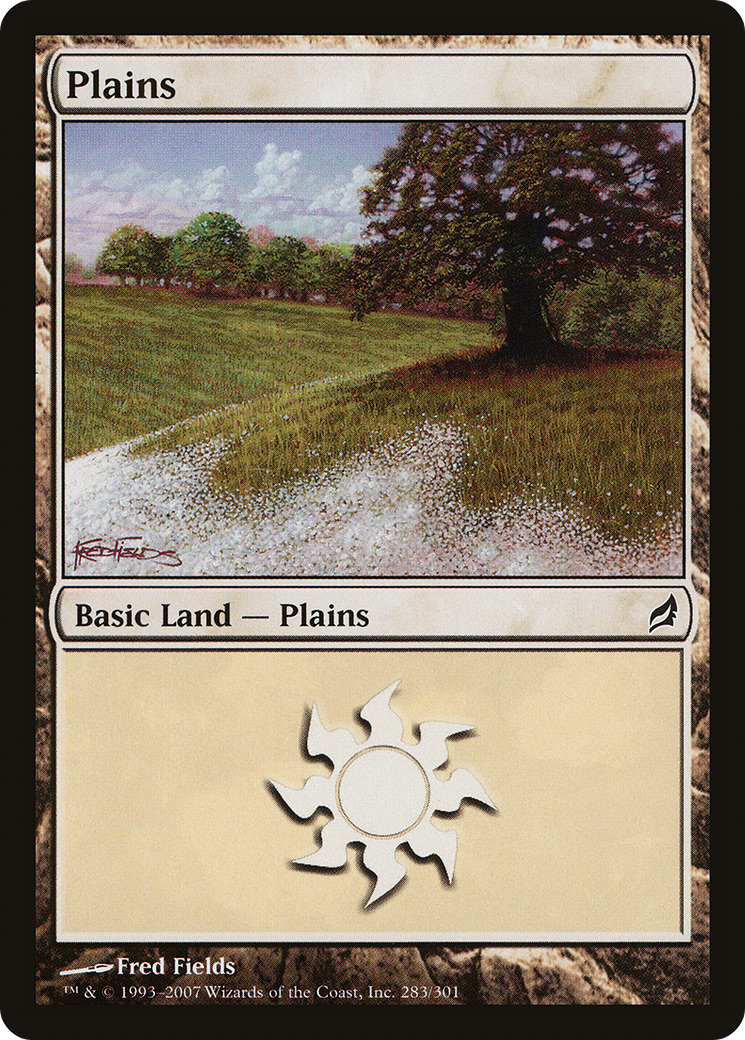 Plains (283) (LRW-283) - Lorwyn Foil