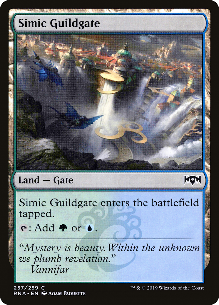 Simic Guildgate (257) (RNA-257) - Ravnica Allegiance Foil