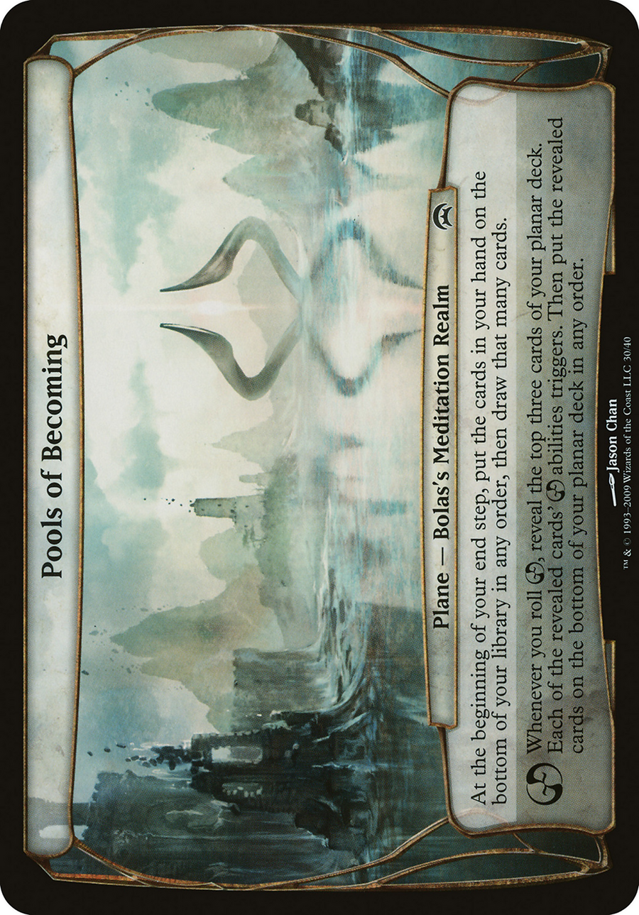 Pools of Becoming (Planechase) (OVER-) - Planechase Planes