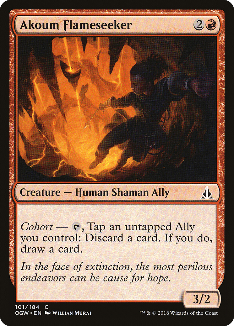 Akoum Flameseeker (OGW-101) - Oath of the Gatewatch Foil