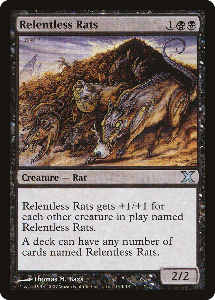 Relentless Rats (10E-173) - Tenth Edition