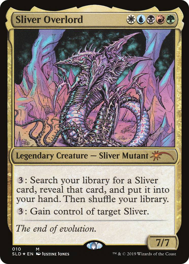 Sliver Overlord (SLD-010) - Secret Lair Drop Foil
