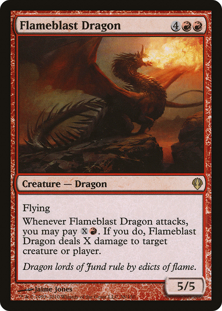 Flameblast Dragon (ARC-038) - Archenemy