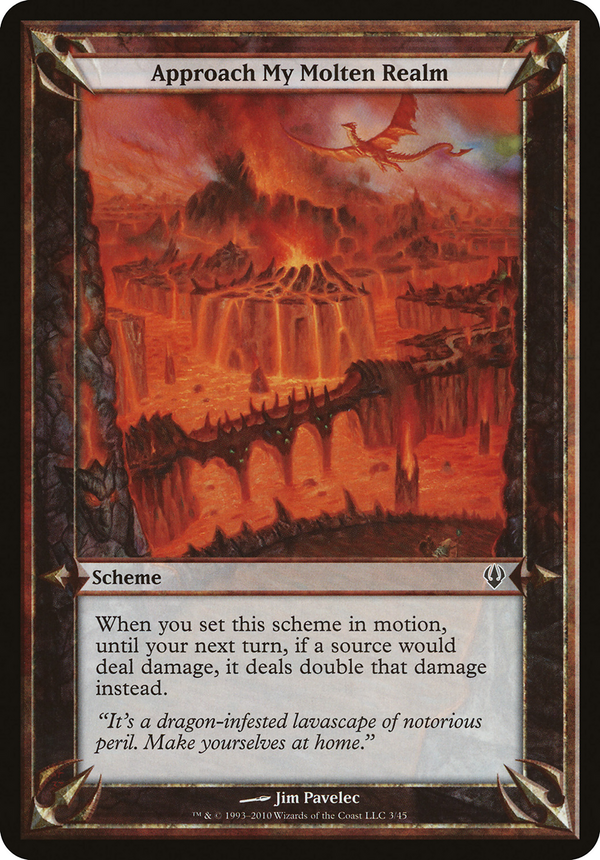 Approach My Molten Realm (Archenemy) (OVER-) - Archenemy Schemes