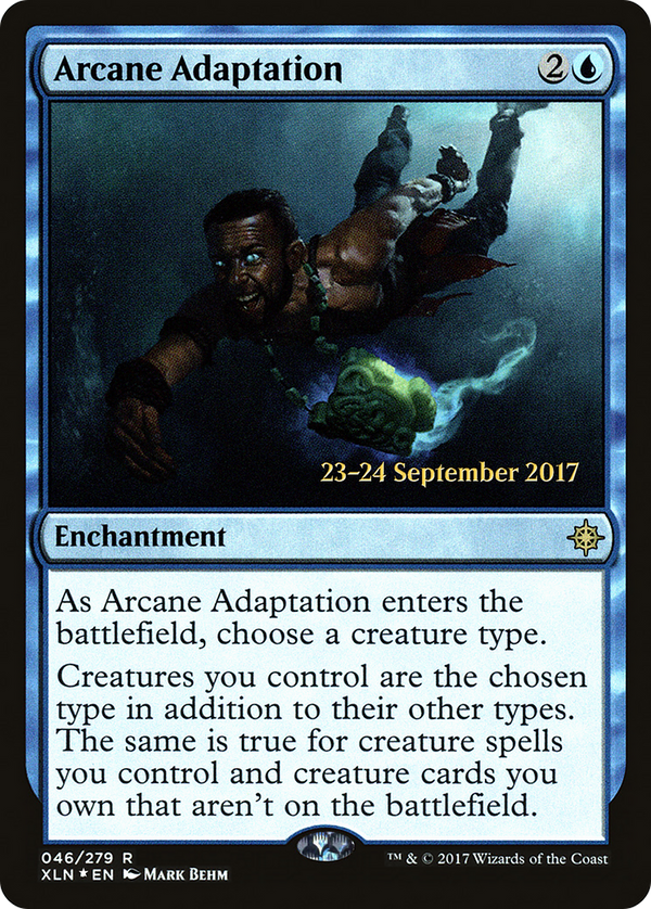 Arcane Adaptation (PRE-046) - Ixalan Promos Foil