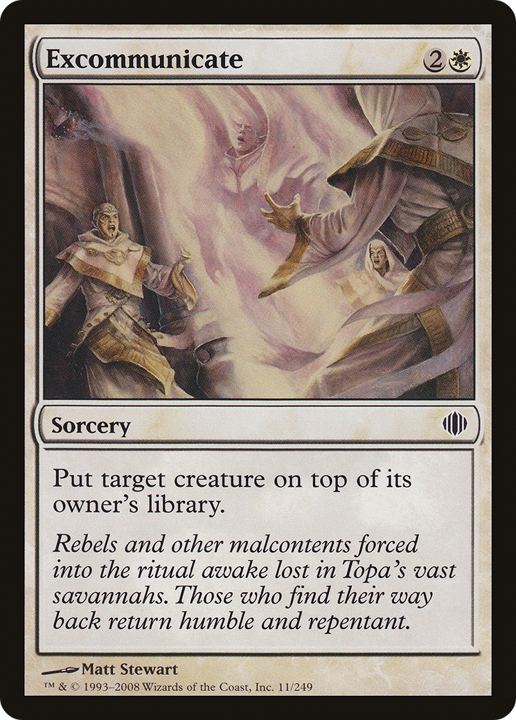 Excommunicate (ALA-011) - Shards of Alara Foil