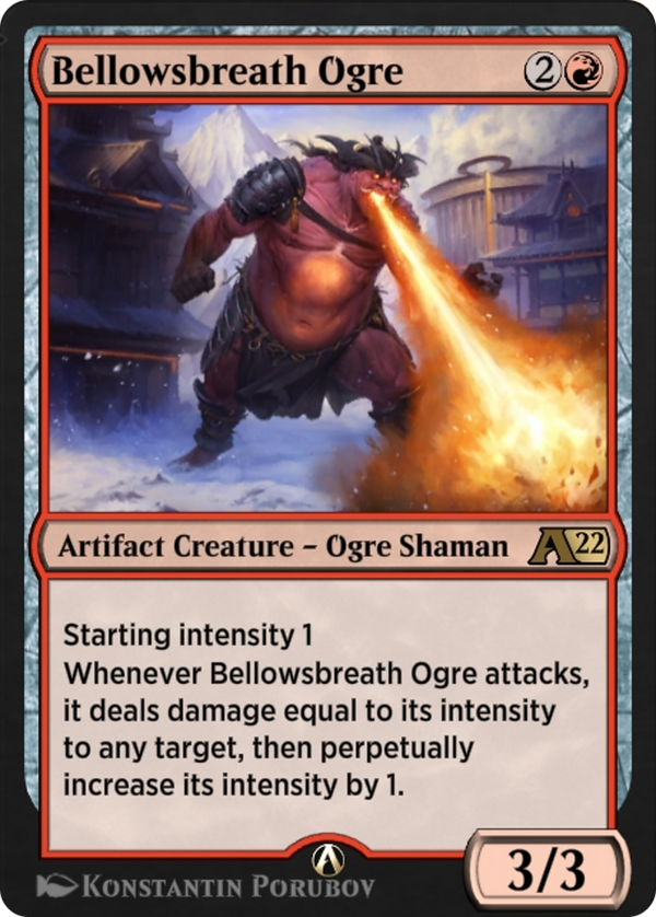 Bellowsbreath Ogre (YNEO-021) - Alchemy: Kamigawa