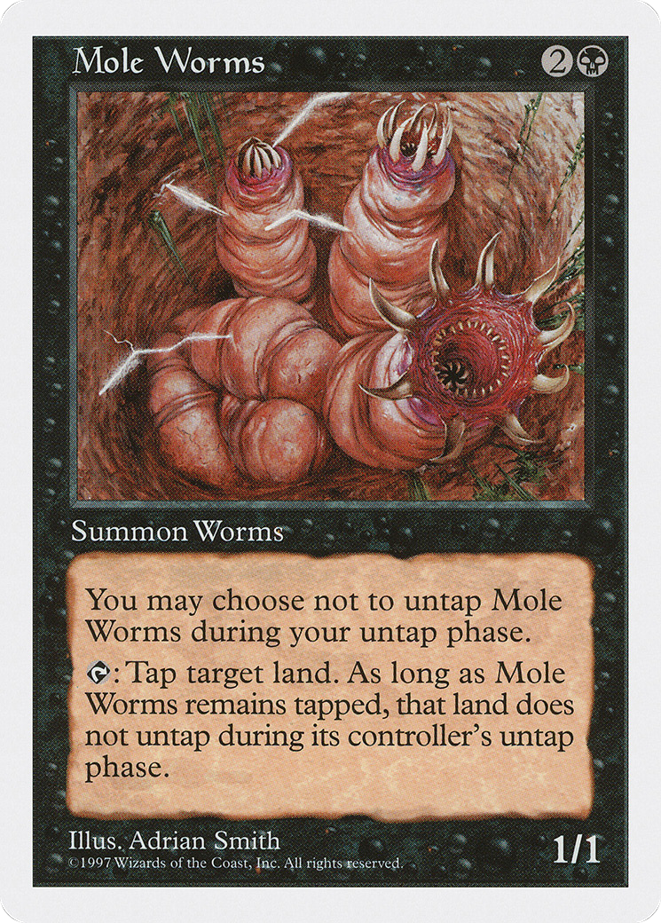 Mole Worms (5ED-) - Fifth Edition