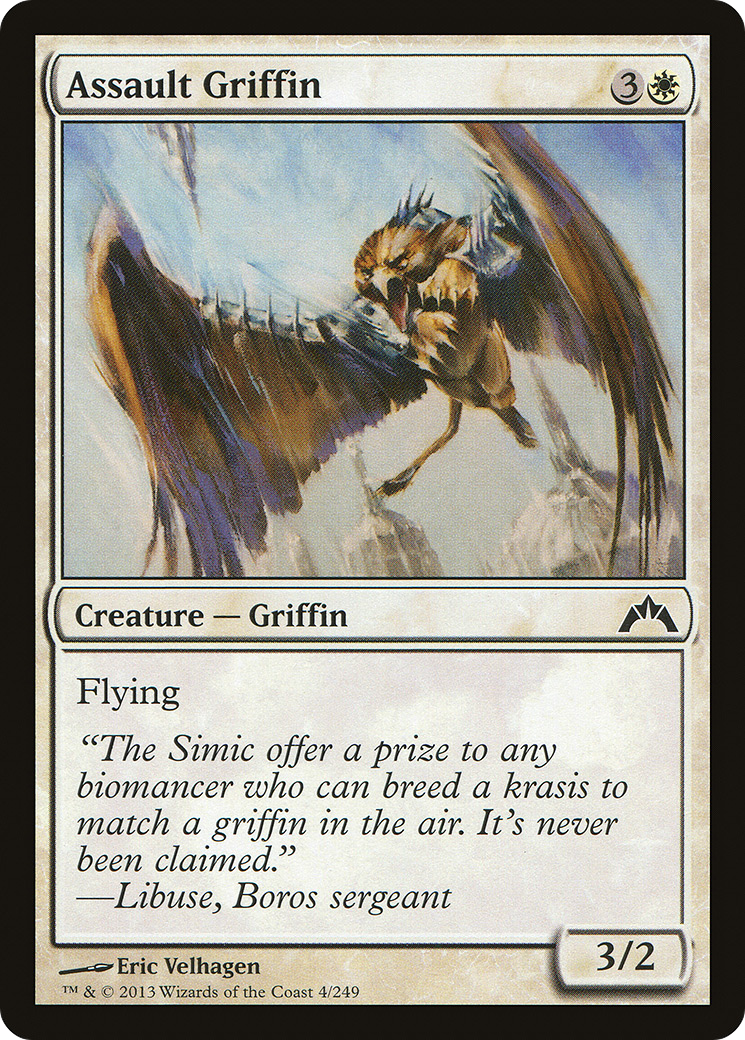 Assault Griffin (GTC-004) - Gatecrash Foil