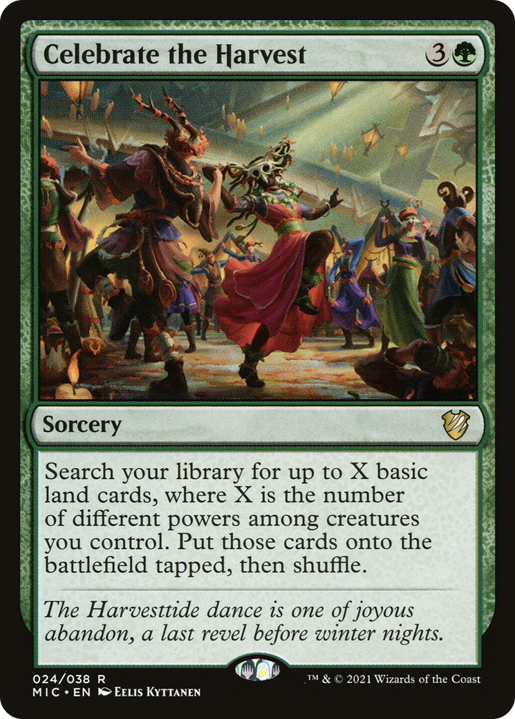 Celebrate the Harvest (MIC-024) - Midnight Hunt Commander