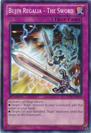 Bujin Regalia - The Sword (JOTL-EN074) - Judgment of the Light 1st Edition