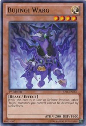 Bujingi Warg (JOTL-EN081) - Judgment of the Light 1st Edition